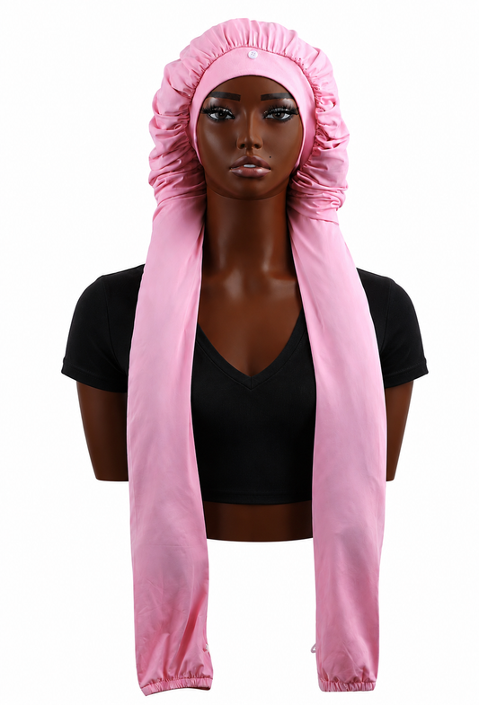Long Tail Braid/Weave Bonnet