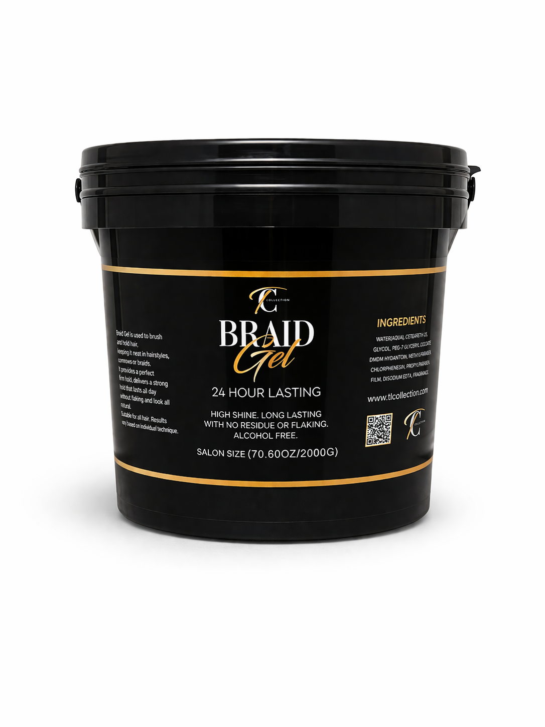 Braid Gel long-lasting styling gel by Tiara's Crown Collection, additional view